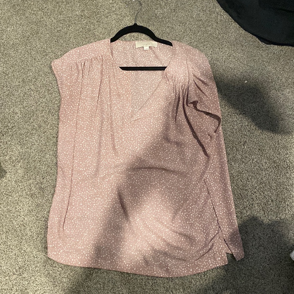 Size small top from loft